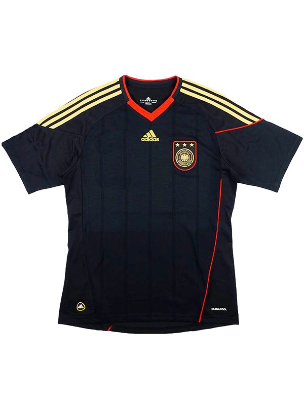 Germany maillot rétro extérieur uniforme de football deuxième kit de football de sport pour hommes 2010